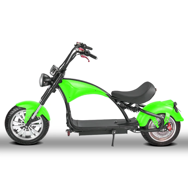 Factory Direct 2000W 12inch Fat Tire City coco M1p Chopper Motorcycle Style Electric Moped Citycoco Scooter for Adults