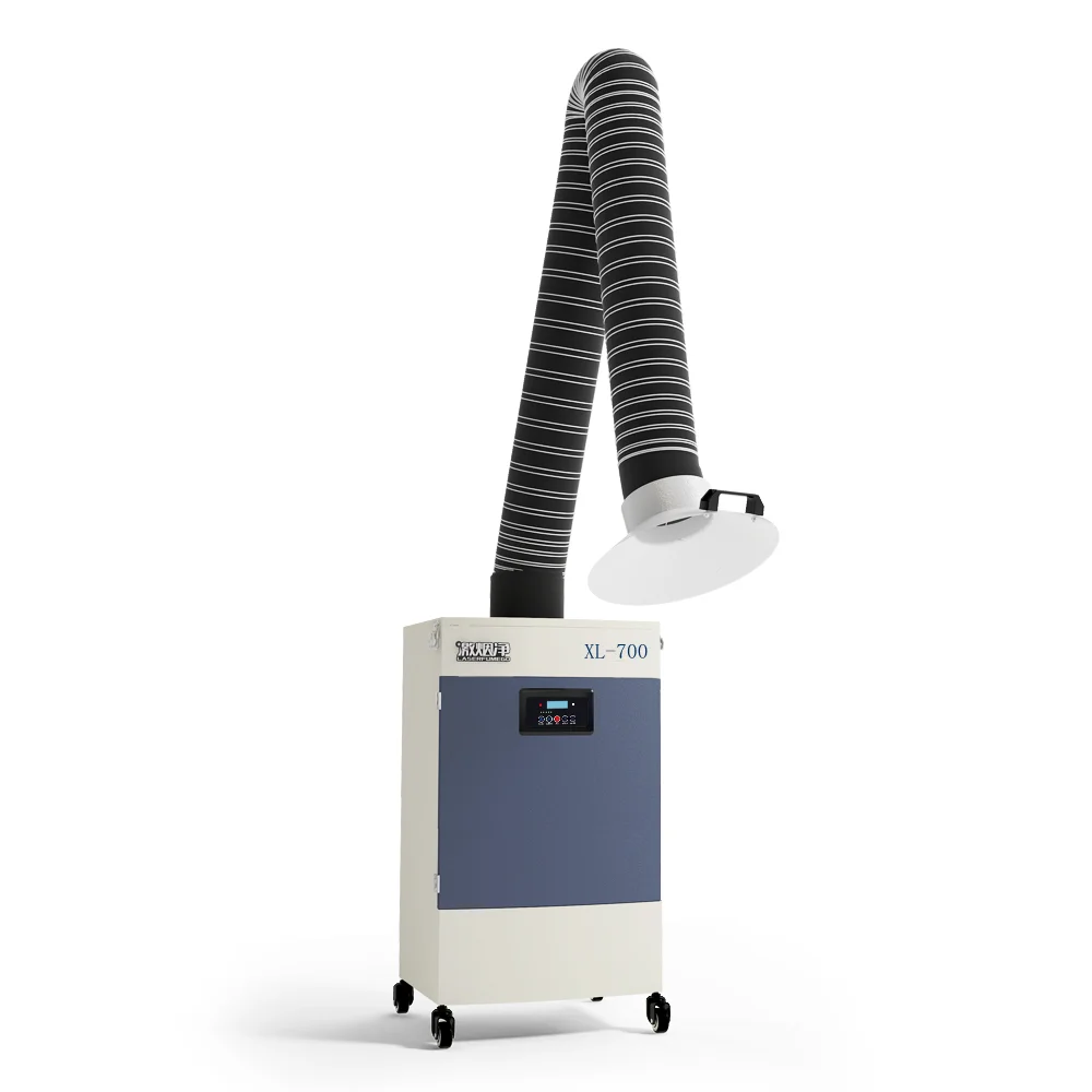 
2021 Mid-Size 700 W Laser Co2 Cutting Marking Solder Station Fume Extractor Purifier With Filter 