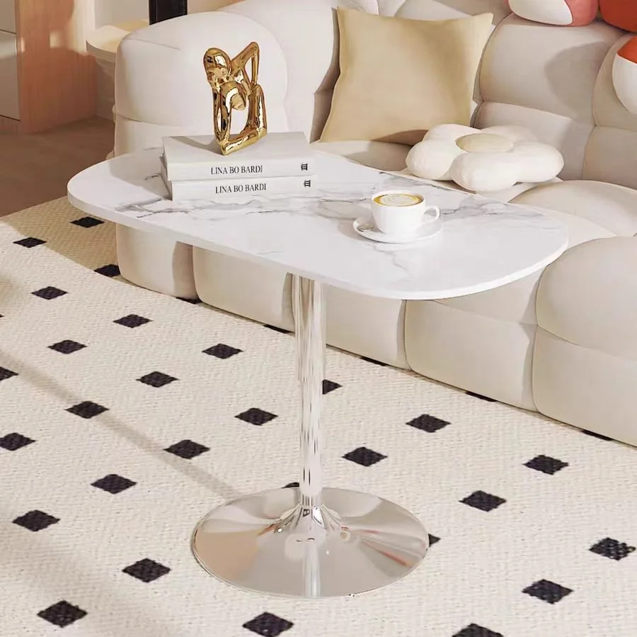 Wholesale adjustable side table Simple rock plate corner table for living room