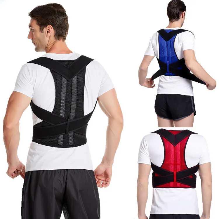 Elastic Breathable Support Medical Waist Belt Gym Lumbar Lower Back Straightener Braces Support Belt Posture Corrector