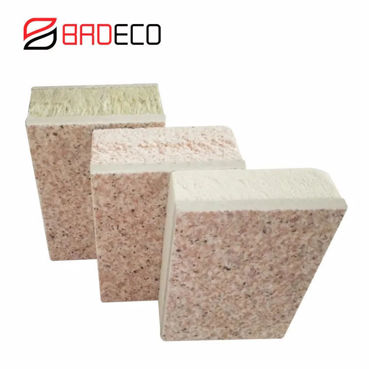 Настенная панель эффекты камня внешние огнестойкие панели сэндвич внешняя изоляция украшение