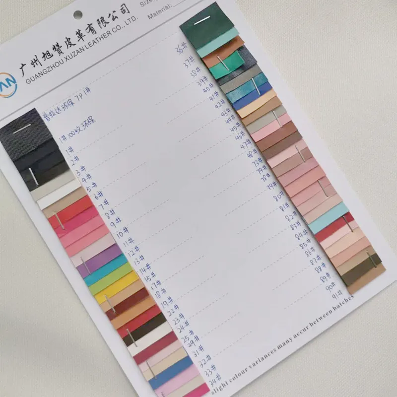 Wholesale Professional China multiple colours 0.5mm thin vegan fabric pvc leather for box book bag cover