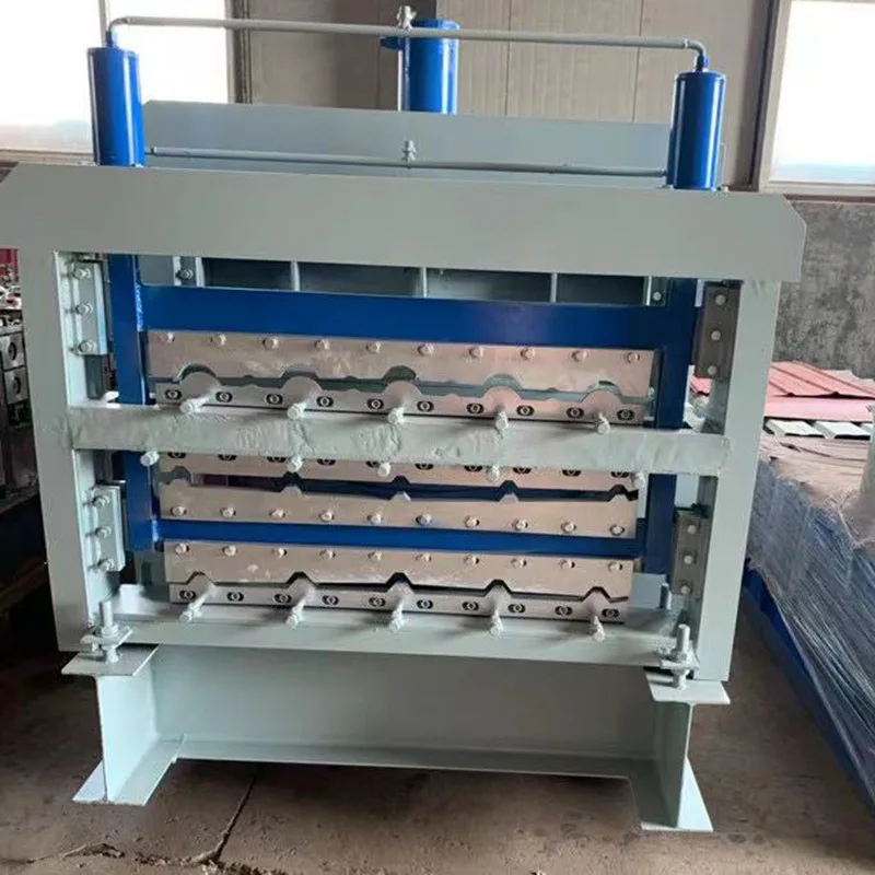 cheap price metal tile press making machinery glazed corrugated trapezoidal roof roll forming machine