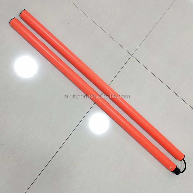 Football Training Pole Coaching Stick Agility Training Poles Coaching Training Sticks Agility Slalom Pole