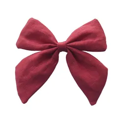 2022 Korean Girls Ribbon Butterfly Bowknot Tie Hair Clip big Colorful Golden Polka Dot Sweet Girls Hair Clip pins