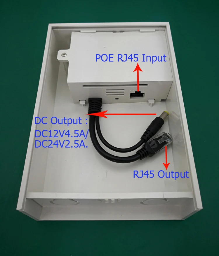 Poe-разветвитель для IP-камеры видеонаблюдения 50 Вт