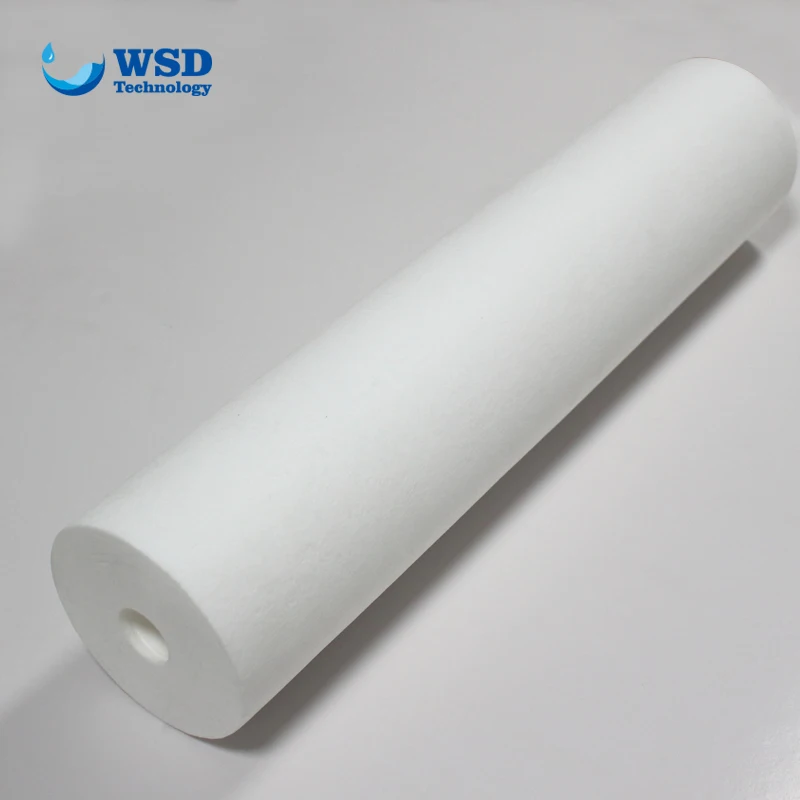 20 inch plane wound pp water filter cartridge 20 inch sediment filter Household Pre-Filtration