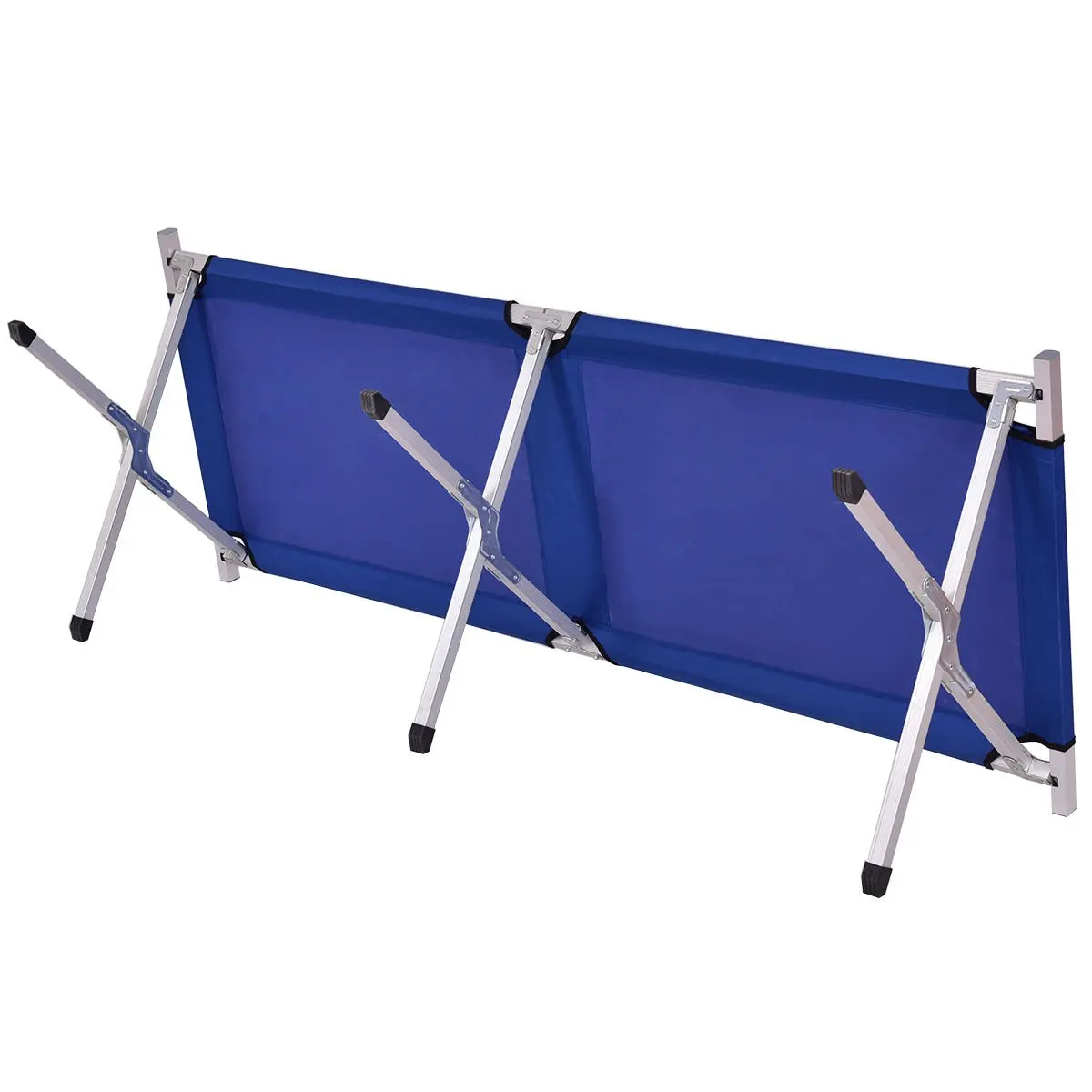 Camping Hunting Portable Folding Cot Used for Beach Barbecue Backpack Office Hiking Bed with Storage Bag