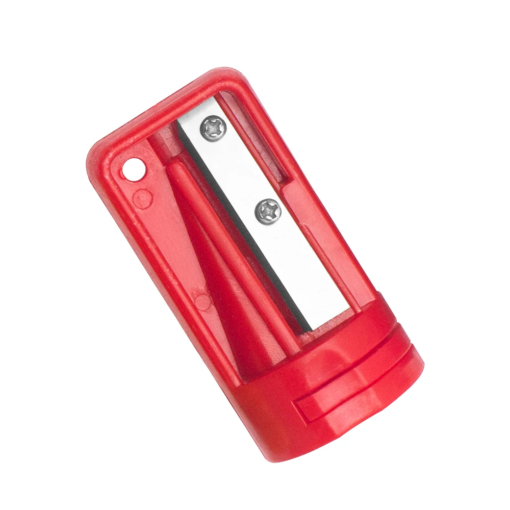 Wholesale Multicolour Plastic Carpenter Pencil Sharpener Portable Quick Roll Sharpener