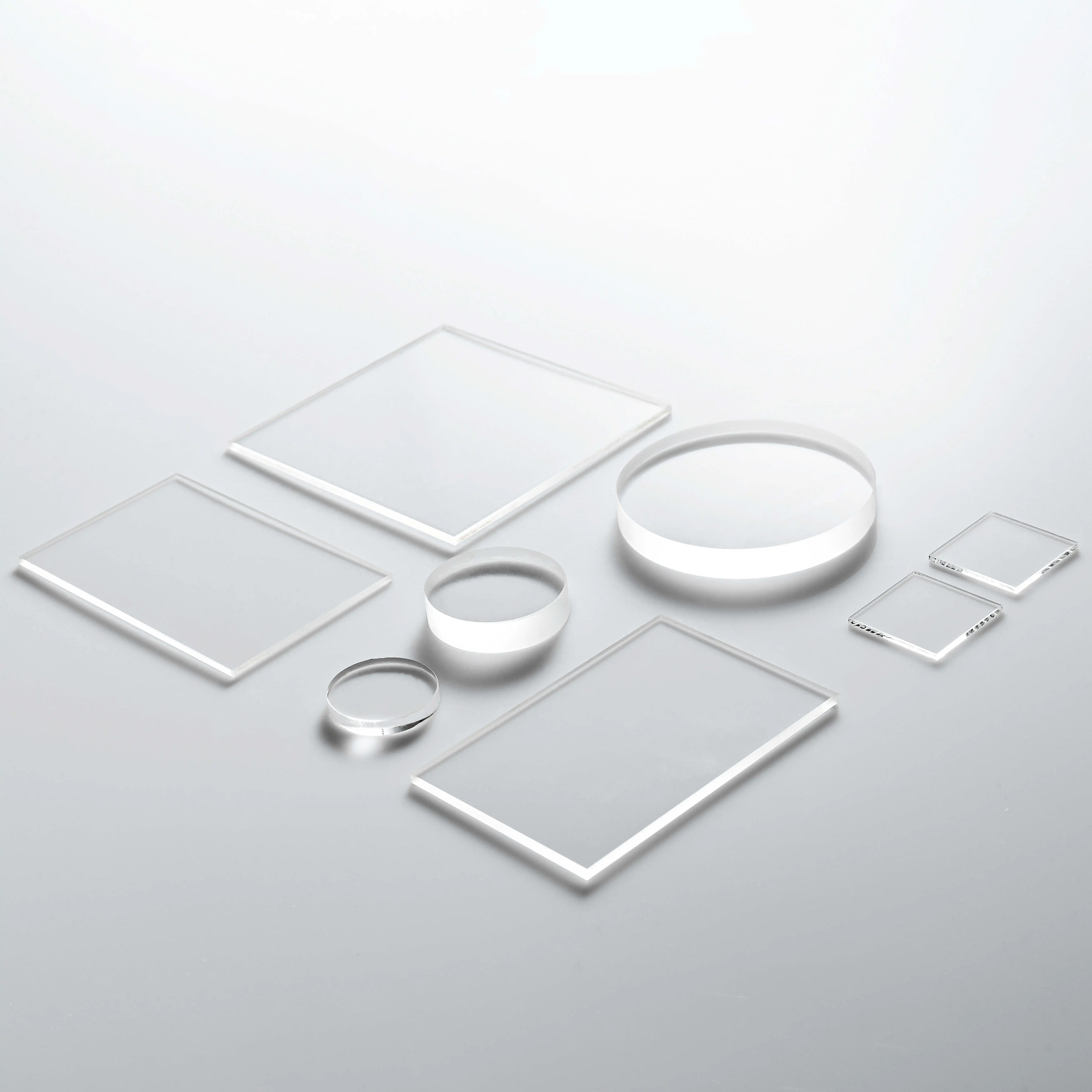 SUCCESS Clear Quartz Plate Polished Type Quartz Glass Substrate