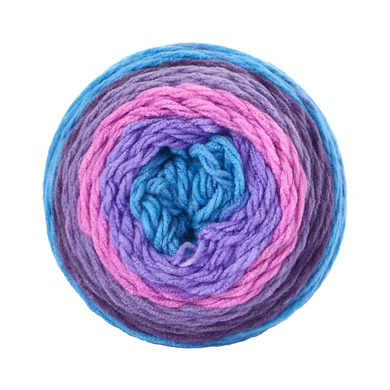 Yarncrafts Высококачественная супер мягкая не скатывающаяся вязальная 100% акриловая пряжа для вязания крючком