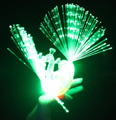 Cheap LED Finger Lights Flashing LED Finger Ring for Neon Party Decoration