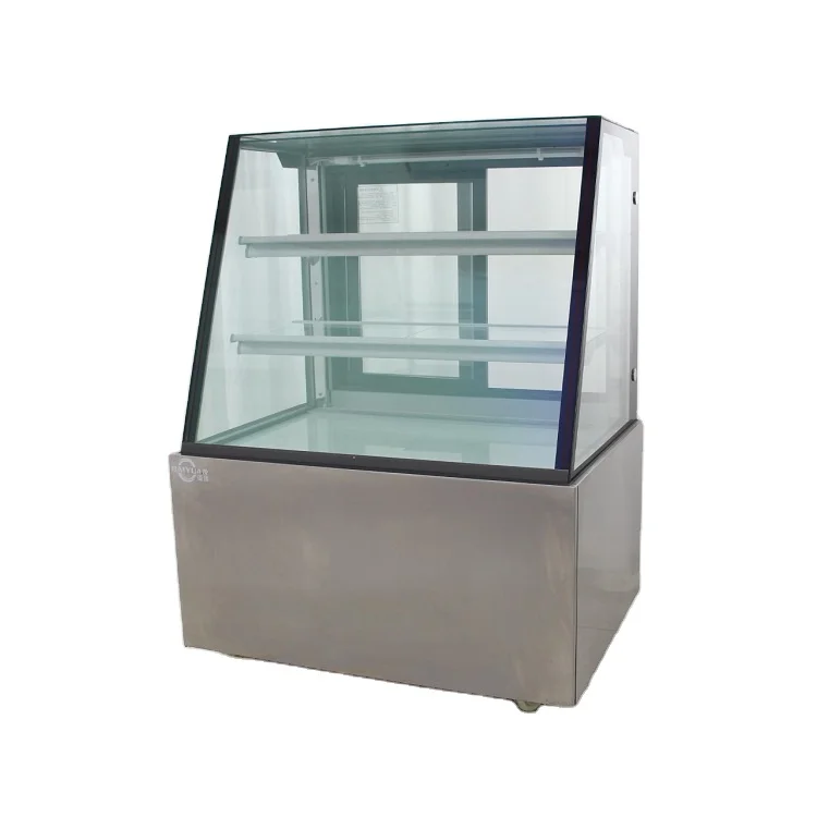 
Commercial kitchen bakery cake cooler display cabinet 