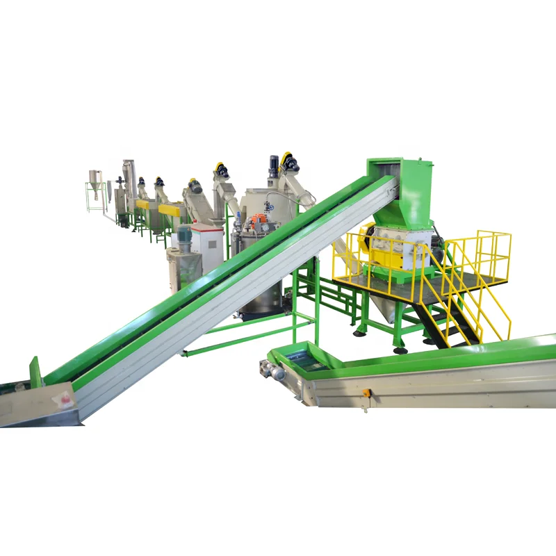 
Waste PET Bottle Plastic Crushing Washing Recycling Equipment For Plastic Crushing Line For Price 