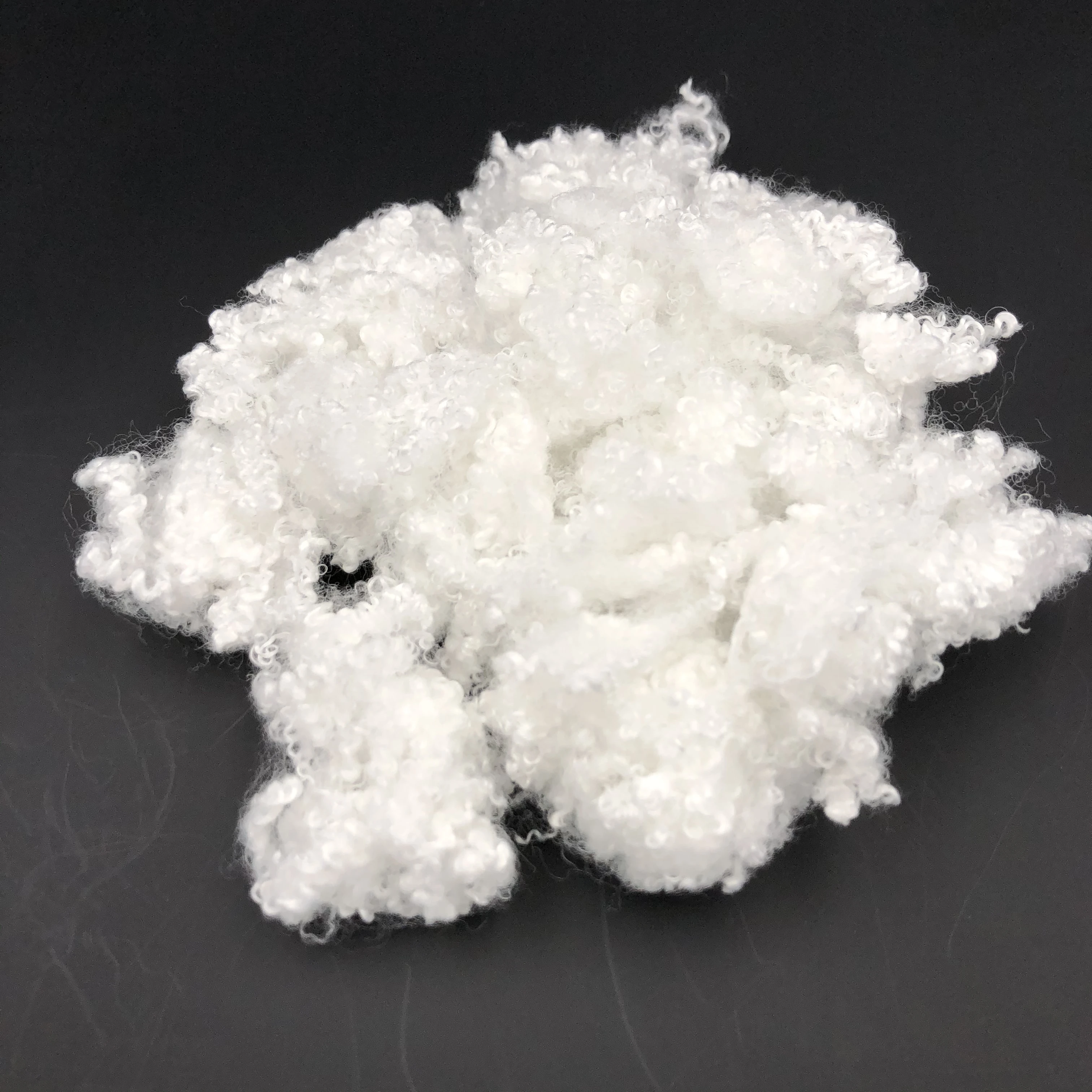 Flame retardant  hollow conjugate silicone polyester staple fiber flame retardant polyester stable fiber