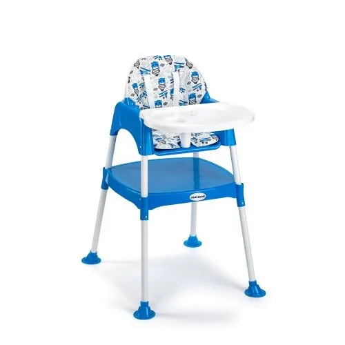 OEM Customized Factory Style 3-in-1 Supplies Pink High Chair Dining Table for Baby Feeding and Eating