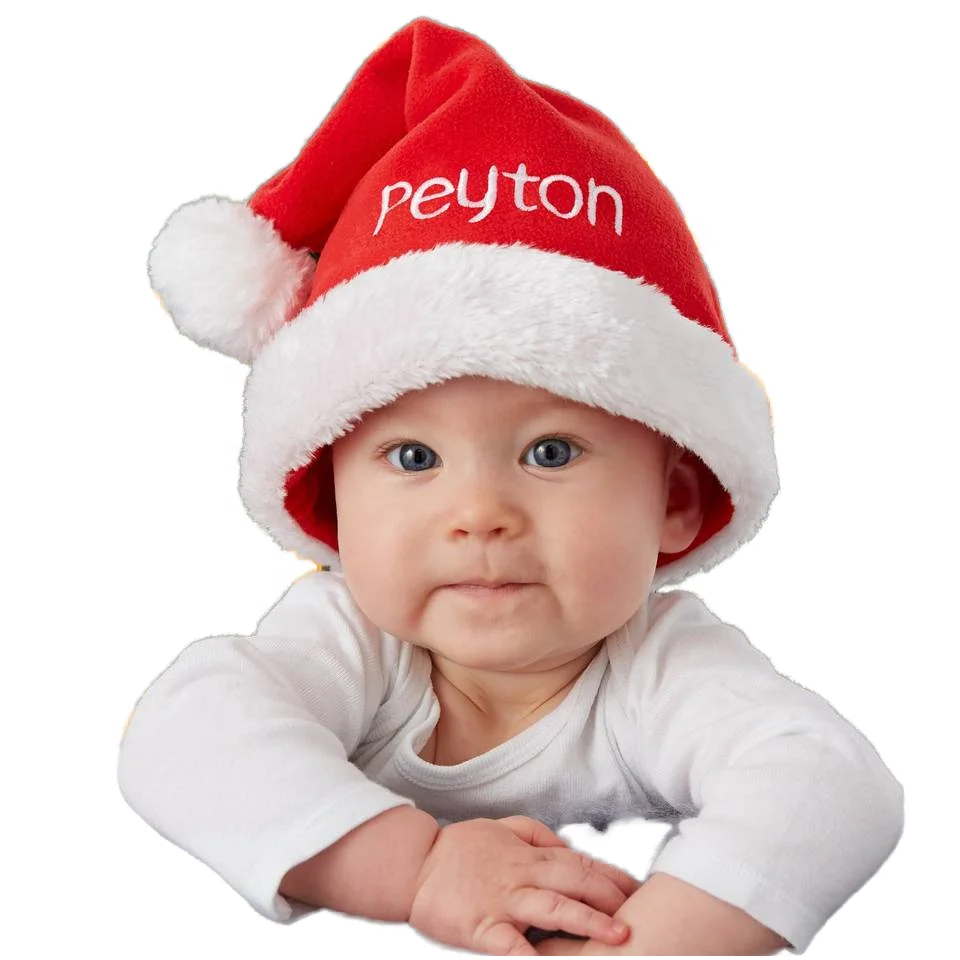 Детская флисовая Шапочка с вышивкой