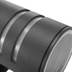 cylinder outdoor wall light led metal black lighting outdoor wall mounted lamp