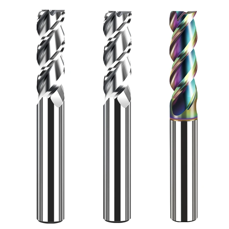 Fabrication Service Factory 2-4 Flutes Aluminum Processing End Mills Cnc Engraving Endmill Wood Milling Cutter End Mill