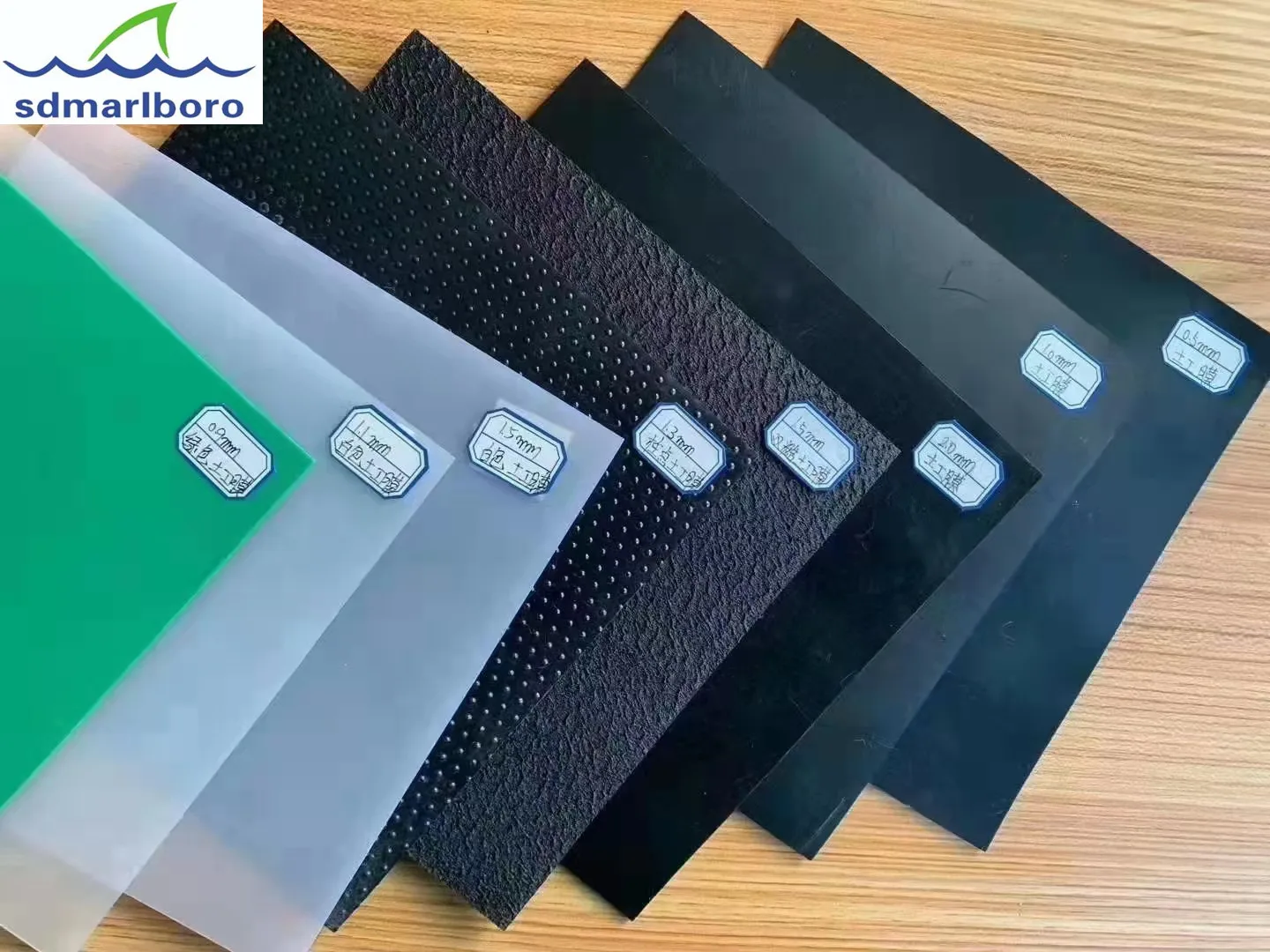 1.5mm 2mm hdpe prix geomembrane fish pond liner cost price