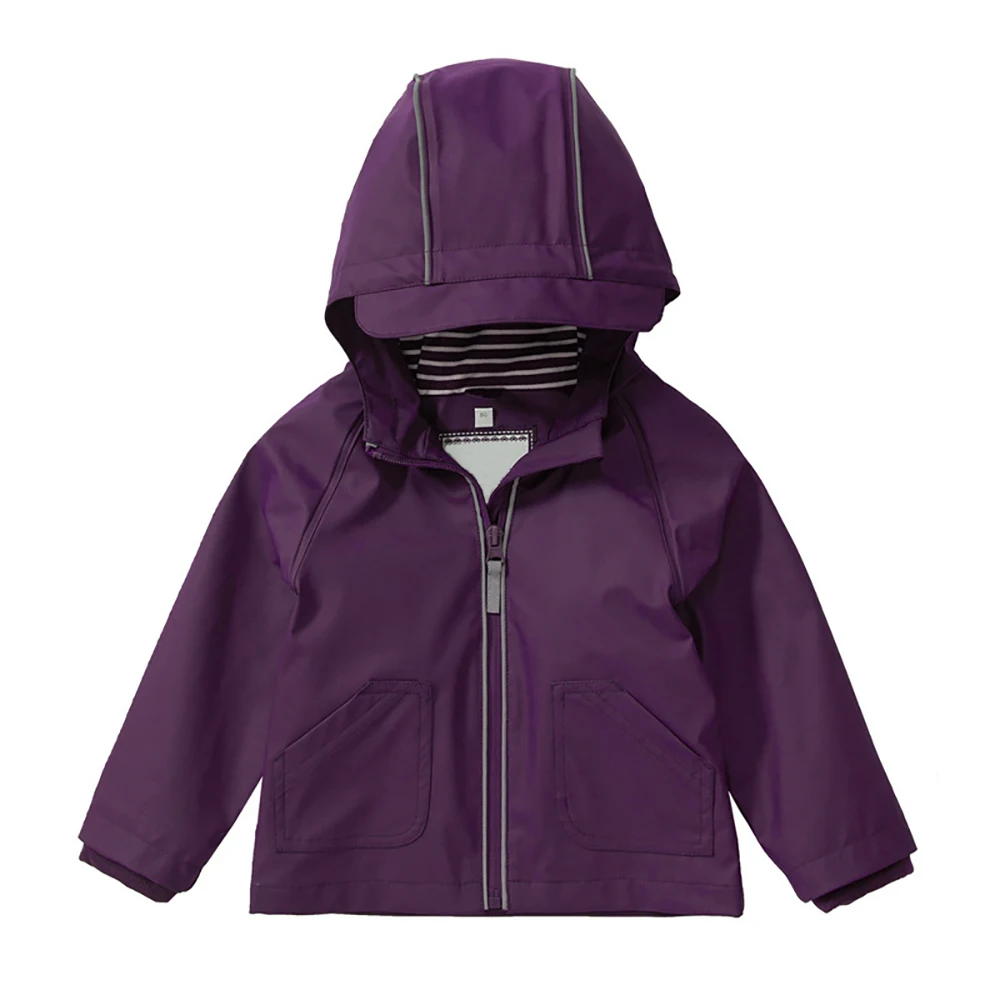 Kids raincoat waterproof windproof custom cute teenage shop  Reusable trench child girls rain coat raincoat for kids
