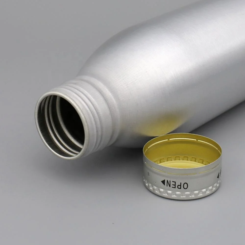 Gold Fortune 250 mL Round New Aluminum Soft Drink Cans With Screw Lid for Soft Drink
