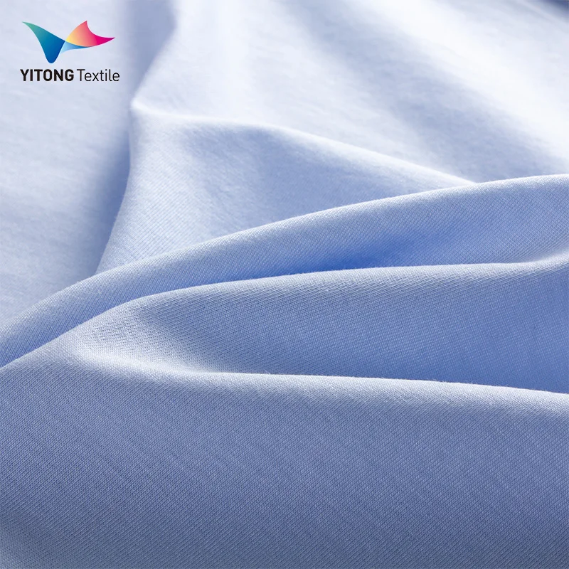 High Quality 40S/1 Mercerized Cotton Jersey Fabric 50% Cotton 50% Modal Fabric for Tshirt Clothing