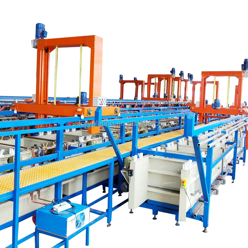 Linyi Fory  electroplating zinc /plating line / rack nickel electroplating machine