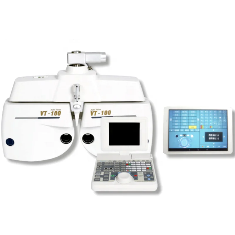 Оптическое оборудование оптометрический цифровой автоматический фороптер Компьютеризированный тестер зрения