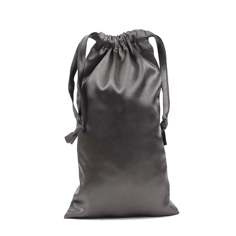 
Gerine рекламный подарок с логотипом на заказ, сумка-мешок на шнурке для хранения вина, серого железа 