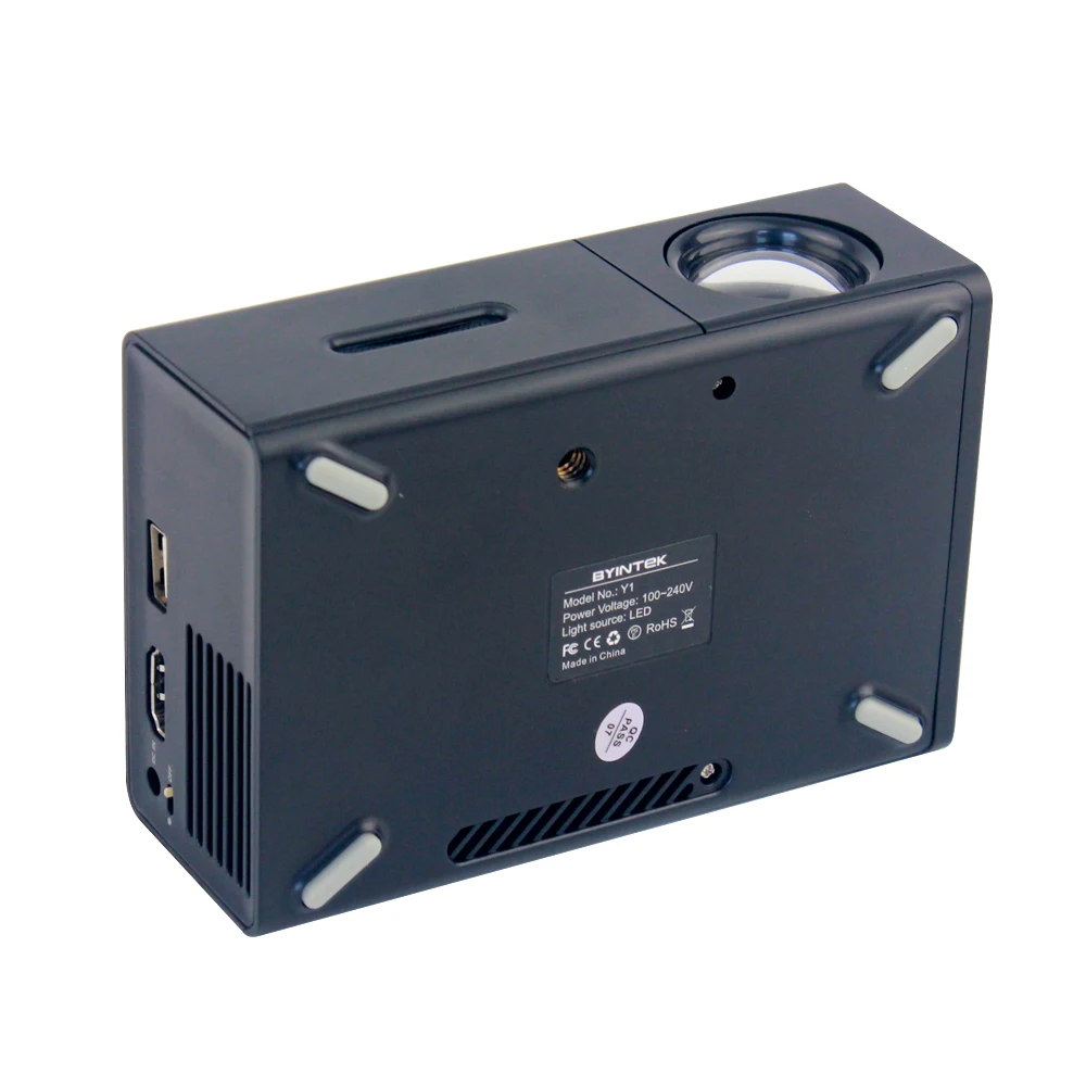 Byintek C400 Pico Led LCD Projector Portable Micro Pocket Mobile Mini Small Beam Video, Cheap Home Theater Holographic Projector