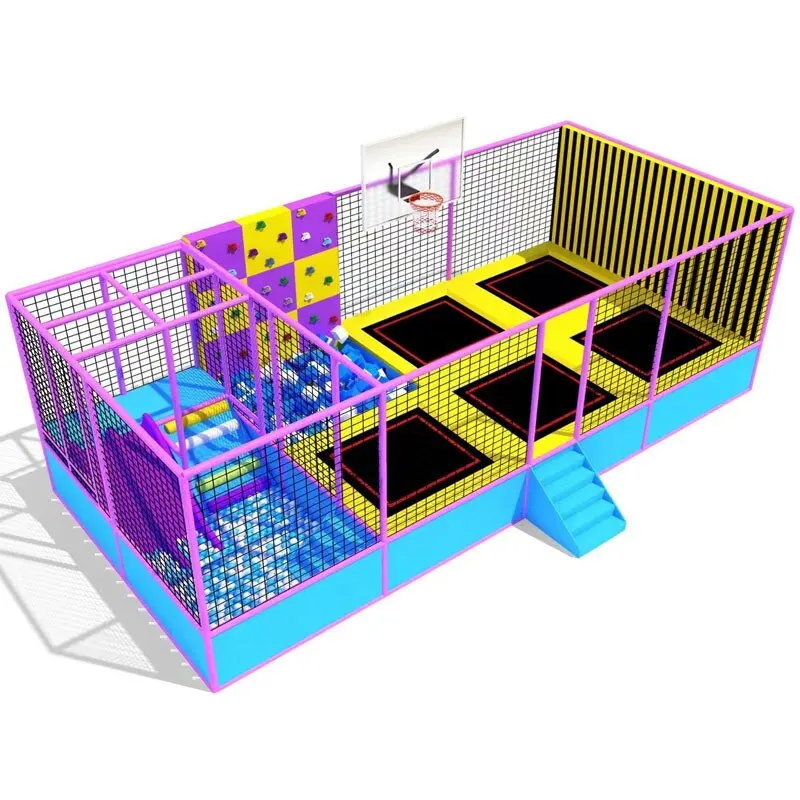 Factory price commercial high quality trampoline park soft indoor playground equipment for kids&adults play by factory sale