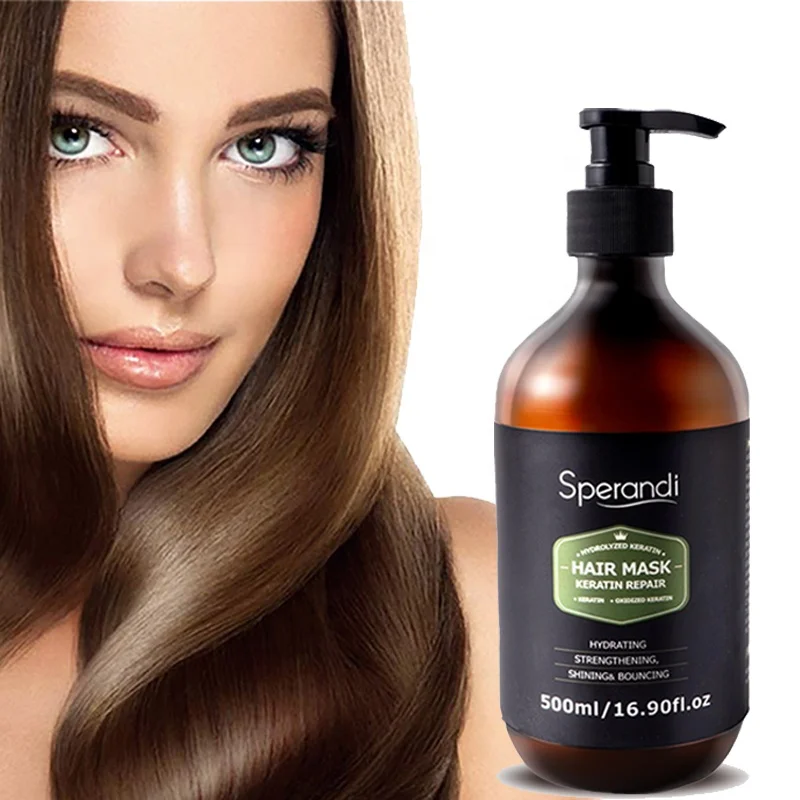 Wholesale Professional Salon Hair Mask Organic Jojoba Oil Avocado Keratin Hair Mask Repair