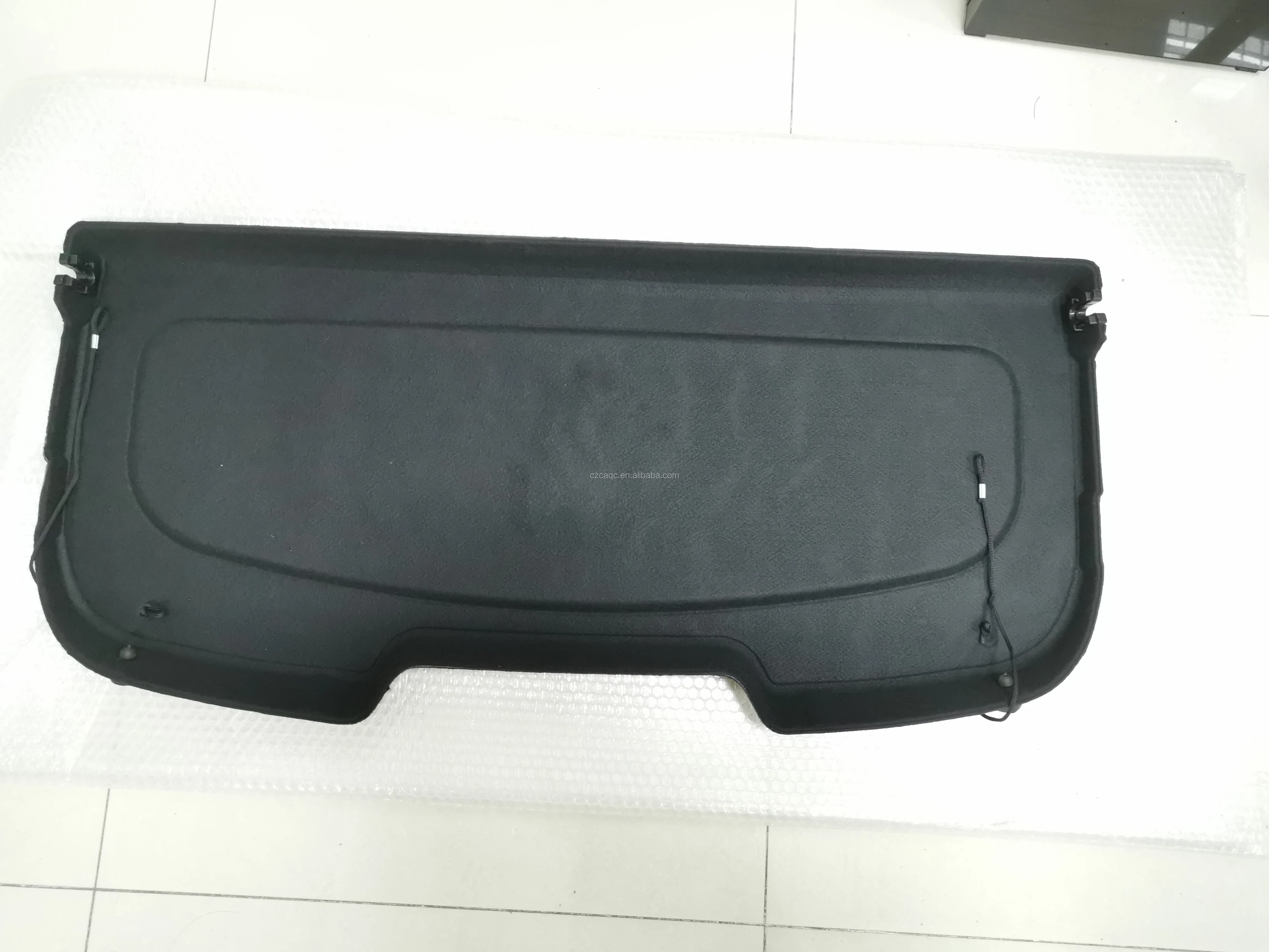 Compatible with 2011-2019 Ford Fiesta Hatchback Cargo Cover Board Black Non Retractable Rear Tonneau Shield Parcel Shelf Shade