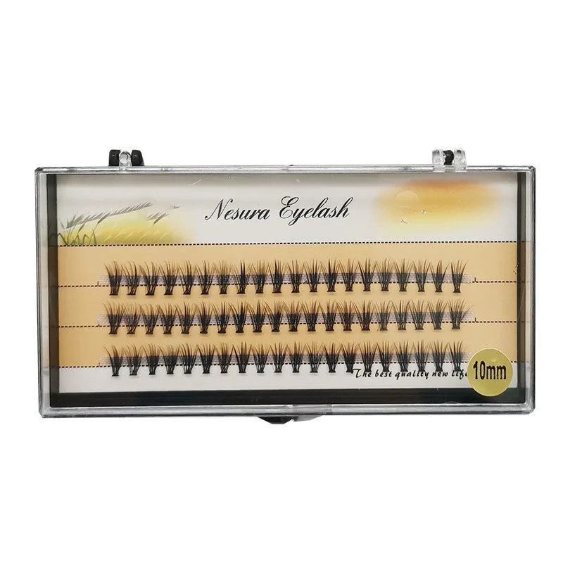 20P Premade DIY Cluster Eyelash Heat Fabrication Process Premium Korean Curl Multi-layer Lash Cluster