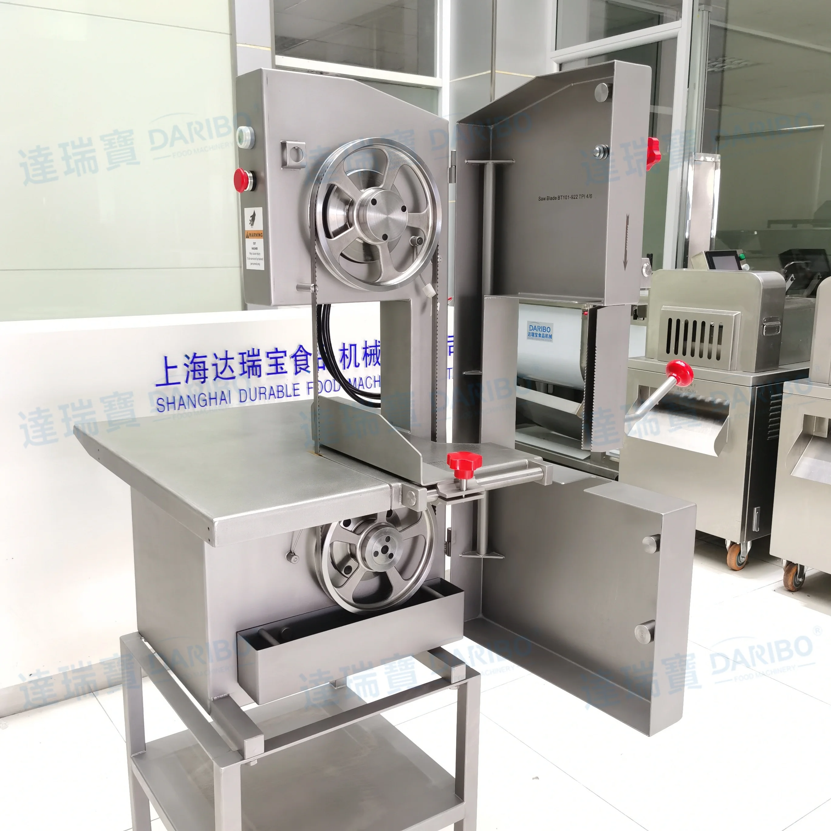 Commercial Frozen Meat Cutting Machine Electric Bone Saw Butcher Machinery Band
