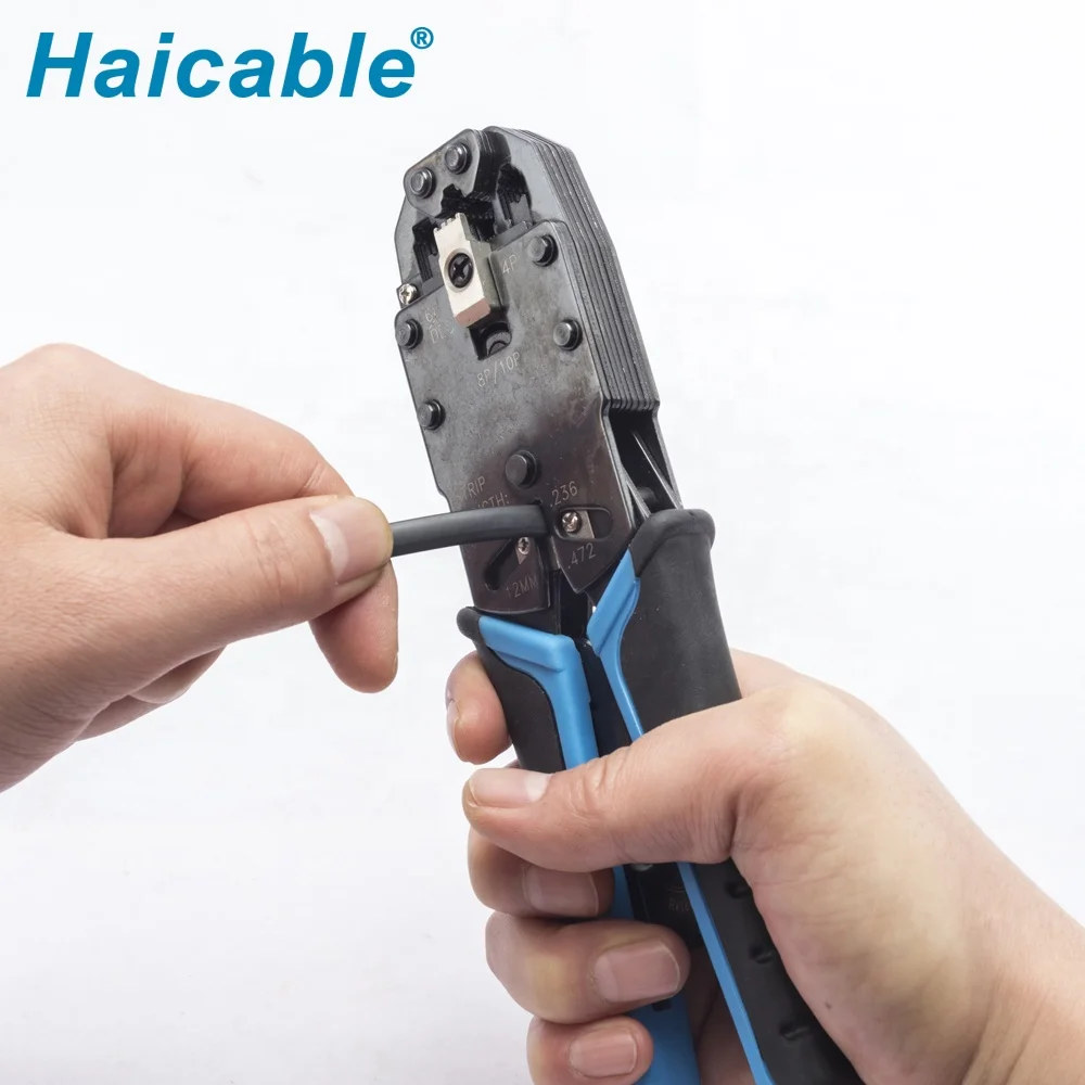 HT-200R разъемы легко обжимной инструмент 4p4c 4p2c 6p6c rj11 rj12