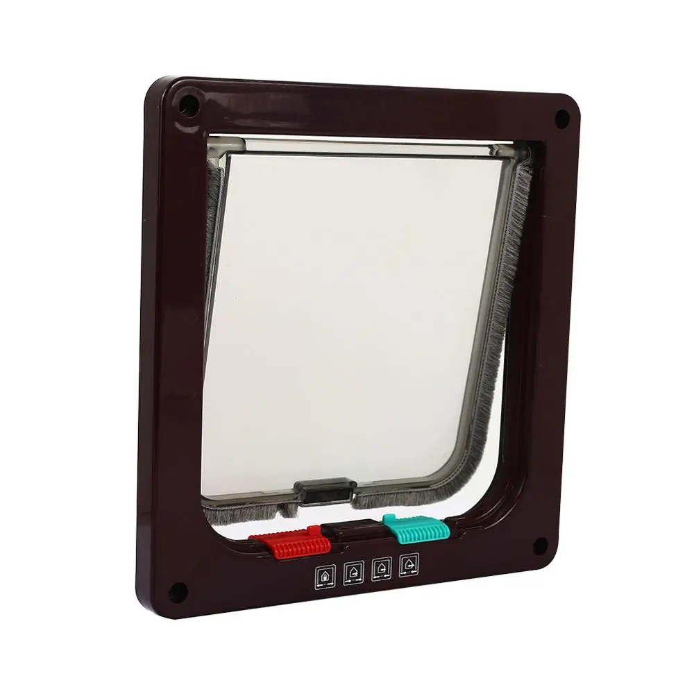 HongQiang HQP-JJ108 Lockable Intelligent Microchip Home Other Pet Products Interior Pet Cat Door