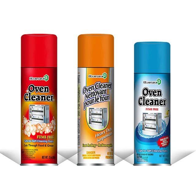 Multifunctional foam household oil stain removing kitchen cleaning spray