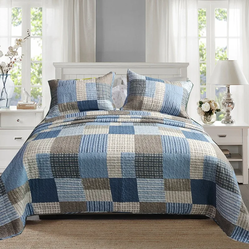 Роскошный комплект постельного белья с принтом, домашние одеяла большого размера, постельные принадлежности, покрывала