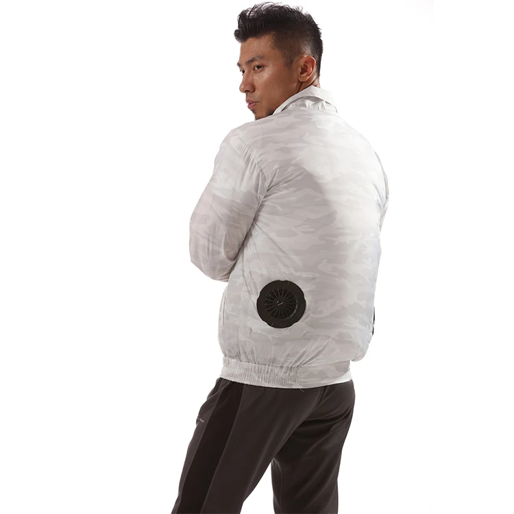 Japanese Style Cooling Vest Air Conditioned Jacket Summer Woven Print Pattern Mandarin Collar Summer Long Jackets for Men