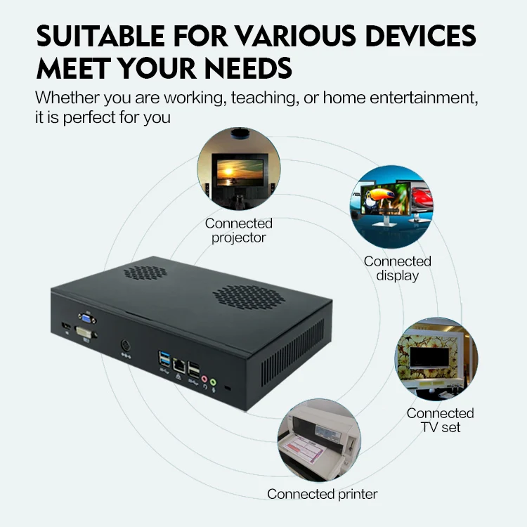 Cheap H510 H470 I3 10100 I5 10400 I7 10700 Popular Office Gaming Mini PC Desktop Computer India Core I7 Mini PC Barebone