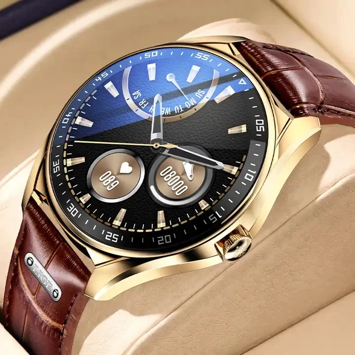 LIGE Fashion Smart Watch Men 2023 Fitness Bracelet Heart Rate Blood Pressure Monitor Sports Men Smartwatch Women For Android