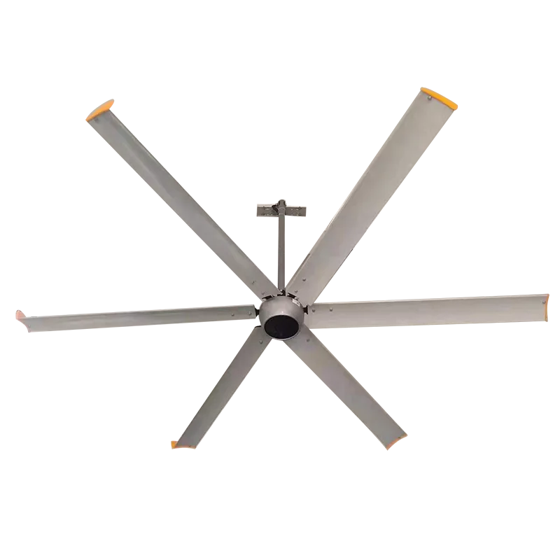 air cooling fan Energy Saving Industrial Ceiling Fans Large Air Volume HVLS Fans 24ft For Factory