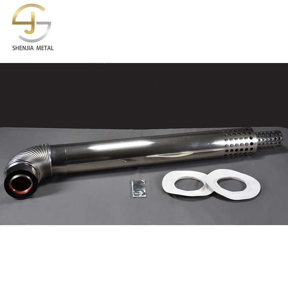 Origin direct chimney pipe stainless steel high quality 100/60 diameter sales material origin durable and safe exhaust