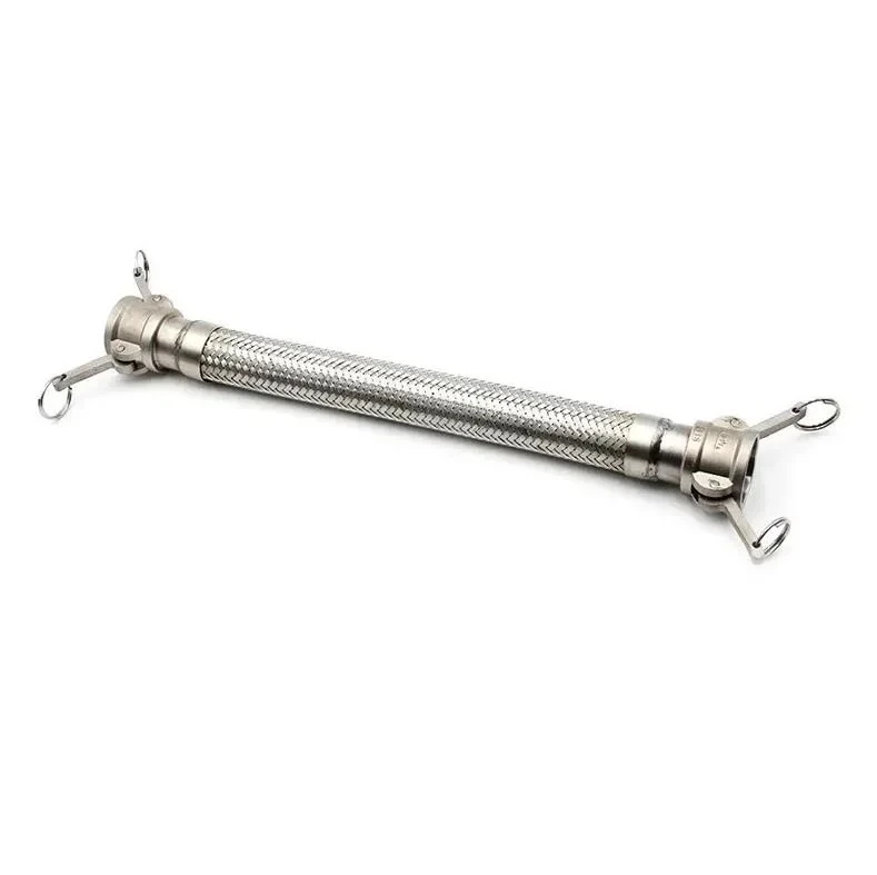 Prefab high pressure resistance high temperature resistance corrugated flanged industrial metal hoses