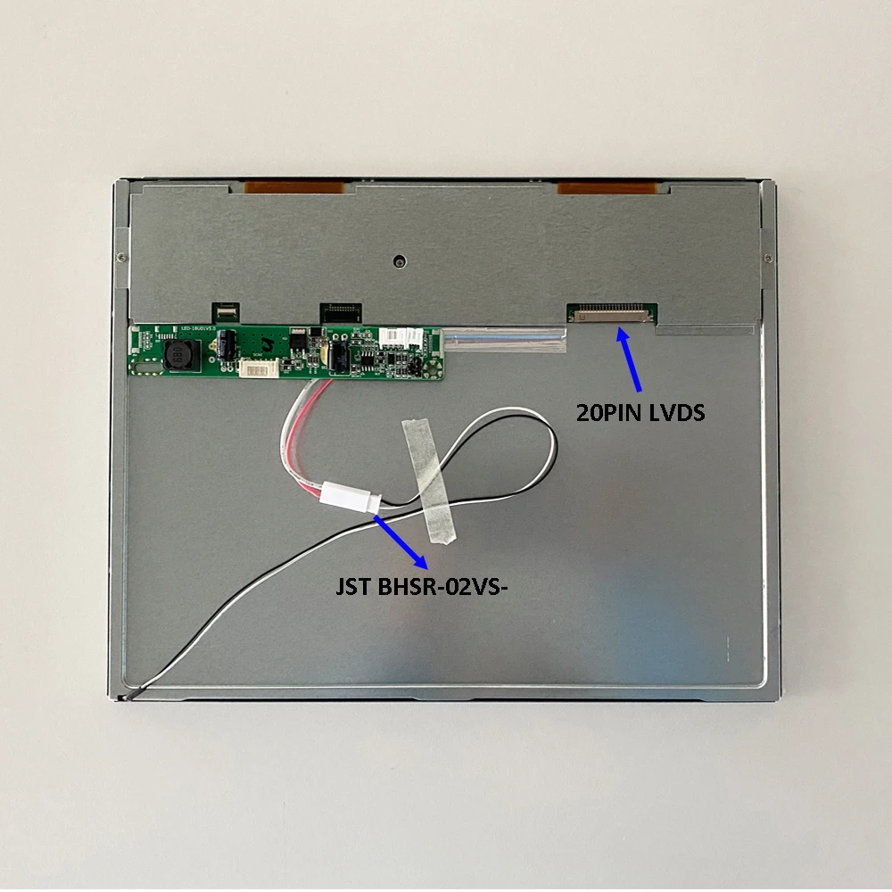 Заводская цена 12 дюймов IPS ЖК-панель 1024x768 LVDS интерфейс ЖК-контроллер платы