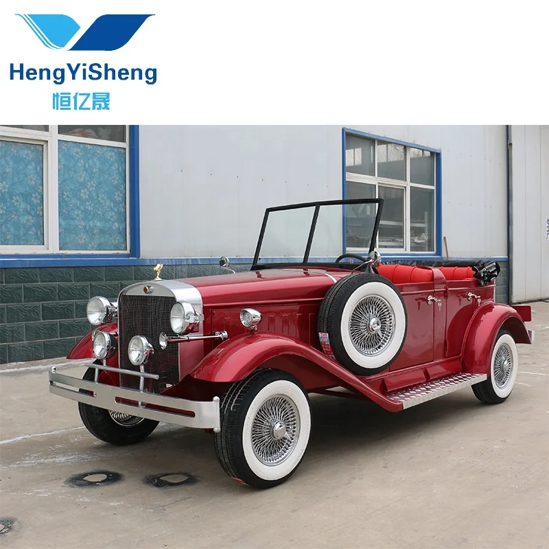 
Red High End Electric Classical Car with 5 Seater for High End Venue  (62314051669)