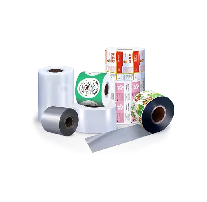 Recyclable GRS RCS certified PCR PE material cosmetics packaging  plastic film rolls for bags