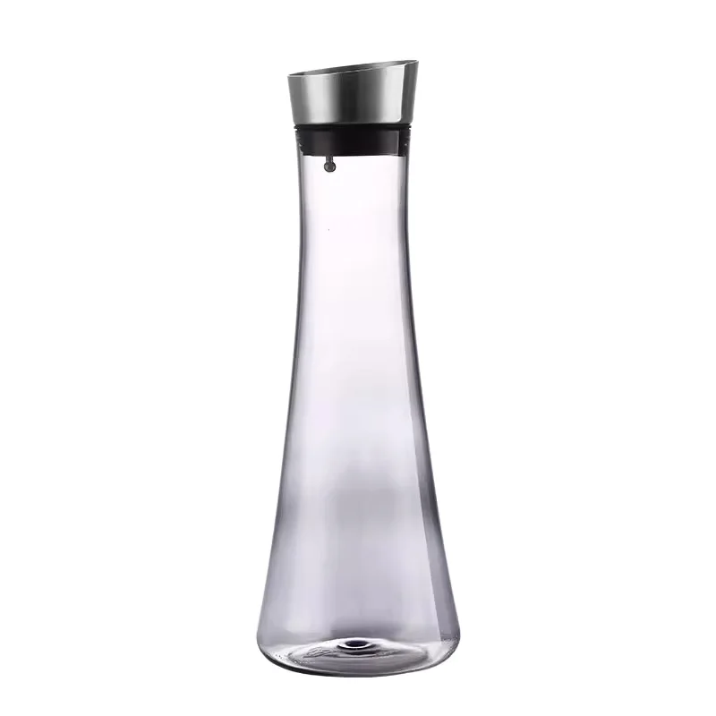 Bar Restaurant Water Bottle 1.1L 1.6L Acrylic Kettle Portable Unbreakable Plastics Juice Lemonade Jug